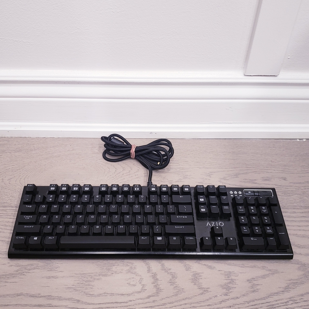 AZIO MGK 1-K Wired USB Mechanical Gaming Keyboard - Works